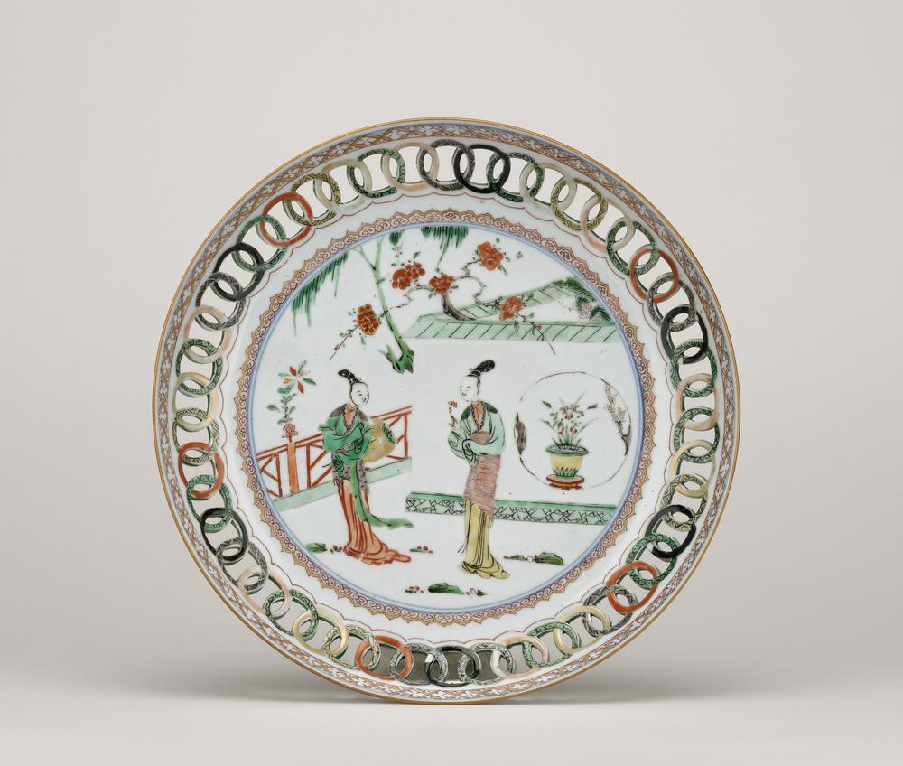 图片[1]-saucer; dish BM-Franks.670.+-China Archive